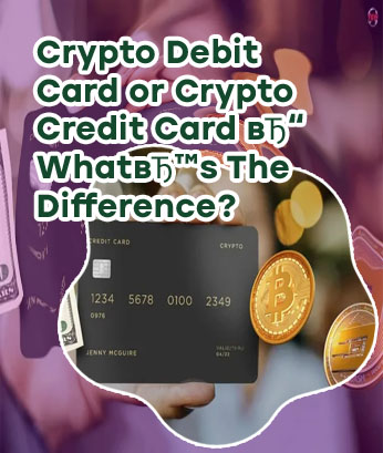 Debit card for cryptocurrency